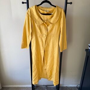 LK Bennett Yellow Dress and coat set